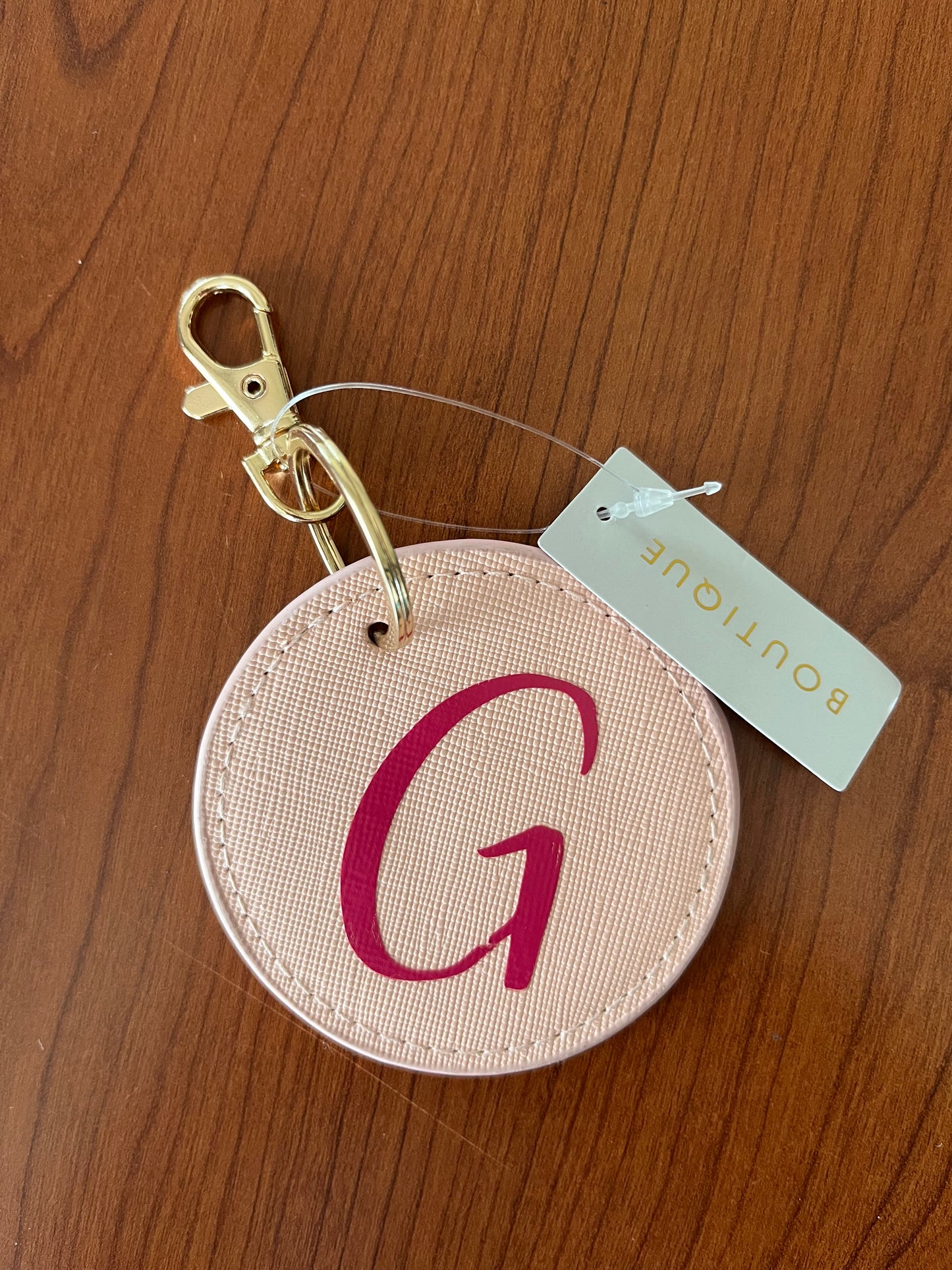 Portachiave personalizzato in ecopelle