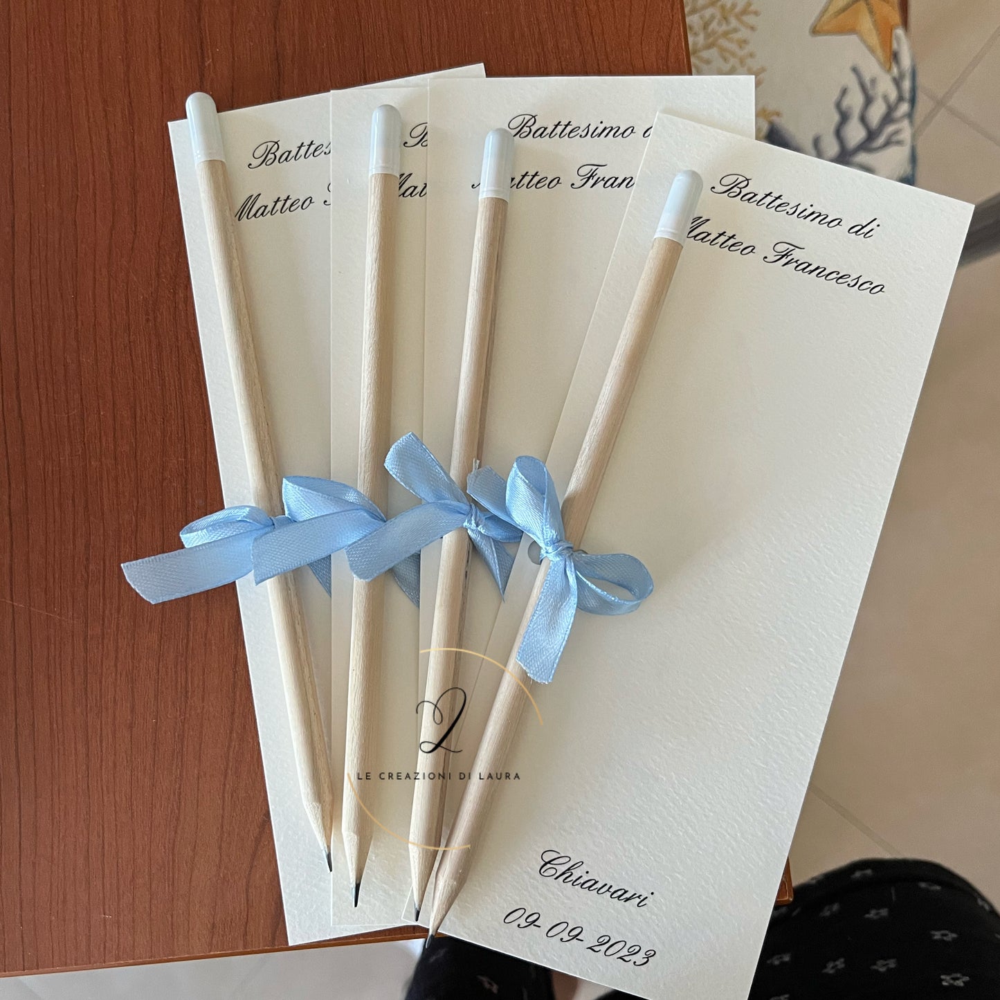 Segnaposto/cadeaux ospiti